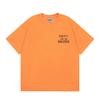 Camiseta de manga corta de algodón suelto para hombre y mujer, peso alto, doble hilo, estampado de letras de departamento de galería especial transfronterizo