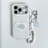 Capa de Celular Fofa Elefante de Bolinhas Maçã 17Promax Adequada para 16Promax Camada Dupla 15Pro17Pro