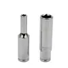 Sello de Águila Métrica 1/4 Hexagonal Socket de Extensión Cabeza de Botón Socket de Volante Pequeño Cabeza de Botón Llave de Carraca Profundizado Llave de Impacto Eléctrica