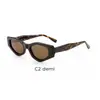 Gafas de sol de Polígono Transfronterizo Estilo Nuevo Unisex Personalidad Gafas de Sol para el Sol Protección Solar Versátiles Gafas Polarizadas