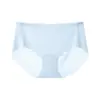 Calcinhas Sem Costura com Entreperna Estendida para Mulheres, Controle de Barriga, Novo Estilo, Seda de Leite, Seda de Gelo, Estilo Fino de Verão, Abraça o Quadril, Bumbum de Pêssego, Calcinhas Femininas