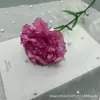 Cravos de Haste Única Transfronteiriços Flor Artificial Dia das Mães Dia dos Professores Flor Falsa Arranjo de Flores para Sala de Estar Decoração de Casamento Material de Flor Atacado