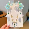 Accesorios para el Cabello de la Dinastía Han para Niñas, Tocado de Estilo Antiguo, Nueva Cadena para la Frente Chinoiserie, Borla de Princesa Súper Hada, Accesorios para el Cabello para Niños