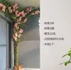 Folhas, galhos, videiras, flores artificiais, trepadeiras, canos, pilares, plantas trepadeiras, plantas verdes, plantas de parede, cobrindo imperfeições, decorações