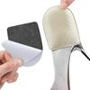 Absorción de impactos después de la descompresión del talón talón suave en stock espuma venta al por mayor la presión no baja plantilla para el talón absorbente de sudor para hombres y mujeres zapatos de cuero beige
