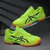 Zapatos de Bádminton para Hombre y Mujer Profesionales de Tenis Antideslizantes Transpirables Zapatos Deportivos de Malla Ligeros Estilo Pareja Zapatos Deportivos Absorción de Impactos