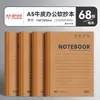 Cuaderno A5 Sencillo para Estudiantes, Diario de Tapa Blanda 32K Engrosado, Notas para Reuniones de Oficina, Cuaderno de Papelería al por Mayor