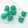 Cabeza de Gato Linda y Adorable de Ojos Grandes Cuentas Sueltas Cuentas de Búho Material Acrílico DIY Pulsera Cadena de Teléfono Cuentas