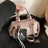 Bolso Boston retro americano de moda de nicho tipo almohada para mujer, versátil y elegante, adecuado para ir al trabajo, bolso cruzado