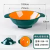 Tazón doble de melamina para hot pot picante, tazón popular en línea para sopa, fideos, fideos de arroz, uso comercial para fideos de caracol y hot pot picante