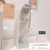 Soporte para portátil, estante de almacenamiento de escritorio, soporte para libros, pantalla de visualización simple, estante de escritorio, acabado tipo cajón