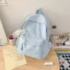 Mochila Nueva y Elegante Estilo Coreano con Alto Atractivo Estético, Mochila Ligera Casual para Viajes con Patrón Estrellado para Estudiantes