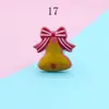 Acessórios de Joias de Natal de Desenho Animado Fofos DIY Grampo de Cabelo Anel de Couro Acessórios de Material Feito à Mão Decoração de Capa de Celular de Natal-S3