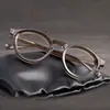Óculos de Imitação Estilo Japonês Estilo Retrô Masculino e Feminino Miopia Presbiopia Flor Redondo Moderno Moda Personalidade Podem ser Equipados com o Número de Vestidos