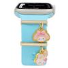 Adequado para anel decorativo de pulseira de apple watch anel decorativo de pulseira de relógio de silicone universal apple watch unha decorativa