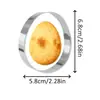 Conejo de Pascua Pollito Cabeza de Conejo Zanahoria Acero Inoxidable 430 Molde para Galletas Pastel Galleta Molde para Fondant