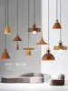 Candelabro de madera de nogal estilo vintage, creativo y único, adecuado para restaurantes, hoteles y barras, estilo industrial retro, nueva luminaria comercial, arte en hierro