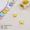 Encantos de Teléfono de Colores Dulces Mariposa DIY Accesorios para el Cabello Coloridos para Niños Materiales Cadena de Teléfono Accesorios Aleación