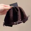 Pinza Elegante para el Cabello con Falda de Terciopelo Estilo Francés para Mujer, Pinza para el Cabello de Lazo Medio, Pinza de Tiburón de Alta Calidad, Accesorio para el Cabello