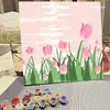 Pintura acrílica desenho animado infantil feito à mão diy pintura a óleo digital pintura a óleo atacado verão grafite coloração decoração pintura de parede