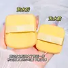 Xixi Biscuit Borla para Polvo con Cojín de Aire Uso Dual Seco y Húmedo Esponja de Maquillaje Base Líquida Polvo con Cojín de Aire Herramienta de Maquillaje de Belleza Paquete de Seis