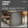 Mesa de Comedor de Pizarra, Estilo Simple y Minimalista, Adecuada para Hogares Grandes, Mesa y Sillas de Comedor con Patrón de Mármol, Mesa de Comedor del Fabricante