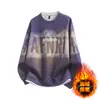 Moletom Masculino Primavera e Outono Novo Estilo Manga Longa Moda Jovem Tendência Marca Multicor Top Gola Redonda Pulôver Moletom Camiseta para Homens