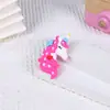 Acessórios de chaveiro de unicórnio arco-íris enfeites chaveiro pingente boneca caixa surpresa pequeno presente acessórios de chaveiro diy