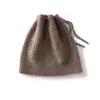 Chapéu Lenço de Tricô Simples em Cashmere Dois em Um Chapéu Pulôver Outono Inverno Novo Estilo Feminino Quente Tricô Chapéu Solto