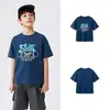 Balabala Ropa Infantil Camiseta de Manga Corta para Niños Niños 2026 Nuevo Verano Talla Mediana y Grande Niños Absorbe la Humedad Secado Rápido Algodón Puro Top