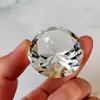 Adorno de Diamante de Cristal Pujiang Artesanía de Vidrio Decoración para el Hogar Boda Mostrador de Joyería Accesorios para Uñas Cristal Blanco