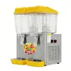 Máquina de bebidas para uso comercial em cafeterias, máquina de sucos pequena, equipamento para barracas, máquina de bebidas frias de cilindro único, duplo, triplo para fábrica