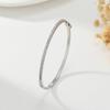 2024 Nuevo Joyería de Mano Elegante con Circonita Microincrustada Pulsera Abierta Exquisita Moda Coreana para Mujer Joyería Estilo Ins