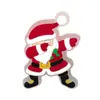 Charms LED Parpadeantes de Dibujos Animados para Zapatos de Navidad de Venta Caliente Transfronteriza Accesorios para Zapatos DIY en Stock Hebillas Decorativas Personalizadas para Zapatos de Jardín