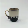 Suministro Exclusivo Transfronterizo de Tazas de Cerámica Hechas a Mano con Esmalte de Horno y Patrón de Flujo, Taza de Café, Tazas de Oficina, Tazas de Desayuno, Regalos de Empresa