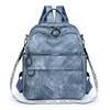 2026 Nuevas Bolsas Transfronterizas para Mujer Mochila Retro de Color Sólido Europea y Americana Hombro Niñas Ligera Casual Bolsa de Viaje