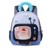 Nueva Mochila Escolar para Jardín de Infancia al por Mayor Ligera Gran Capacidad 3-6 Años Oso Dibujo Animado Mochila Infantil con Luz Flash