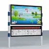 Caja de Luz Publicitaria Barra de Publicidad Periódico Comunitario Bar Caja de Luz Rodante Solar para Exteriores Cartelera Electrónica Venta Directa de Fábrica