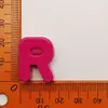 26 Letras Inglesas Flor de Sapato Buraco de Sapato Acessórios de Sapato Letra Acessórios Diy Flor de Sapato Dia do Trabalho Acessórios de Sapato Fivela Acessórios