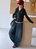 Camiseta Falsa de Dos Piezas para Niñas con Mangas Largas, Nuevo Estilo Primavera y Otoño 2026, Elegante Conjunto de Camiseta Base Estilo Coreano para Niñas Mayores y Estudiantes de Secundaria
