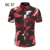 2023 Comercio Exterior Transfronterizo Nueva Camisa de Manga Corta para Hombre Estilo Coreano Moda Juvenil Casual Camisa Estampada para Hombre
