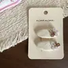 Presilha de Cabelo Flor de Renda Doce para Crianças, Grampo, Presilha Lateral, Presilha para Franja