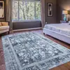 Nueva alfombra decorativa vintage de lujo ligero transfronteriza para casas de huéspedes y vestíbulos de hotel, de cobertura total, alfombra grande resistente a la suciedad, disponible para entrega inmediata