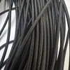 Fabricante de Cordones Elásticos de Látex Negros y Blancos, Bandas Elásticas de Goma de Alta Elasticidad, Accesorios para Ropa, Cordones Elásticos Redondos para Dobladillos de Zapatos y Sombreros