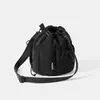 Bolsa de Ombro Transversal com Cordão de Design Nicho Estilo Japonês, Versátil para Esportes ao Ar Livre e Moda