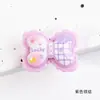 Acessórios para Joias DIY Resina Desenho Animado Frutas Fofas Gravata Borboleta Cola de Creme Ímã de Geladeira Capa de Celular Adesivo Acessórios