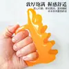Venta Directa de Fábrica Masajeador de Doble Empuje Resina Cera de Abeja Ámbar Columna Lumbar Cintura Hombro Masaje Herramienta Gua Sha Masajeador de Doble Empuje