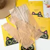Meias de Gato com Abacaxi, Meias Finas de Verão, Resistentes a Cortes, Anti-Puxões, Embelezadoras da Pele, Ultrafinas, Invisíveis