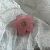 Presilha de Cabelo Floral Versátil para Mulheres 2025 Novo Clipe de Tubarão de Alta Qualidade para Meio Preso Rabo de Cavalo Alto Acessório de Cabeça