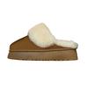 Chinelos Peludos para Mulheres, Novo Modelo Inverno 2026, Botas de Neve Integradas de Couro e Pelo, Sola Grossa, Forro de Pelúcia, Chinelos de Algodão com Biqueira Fechada